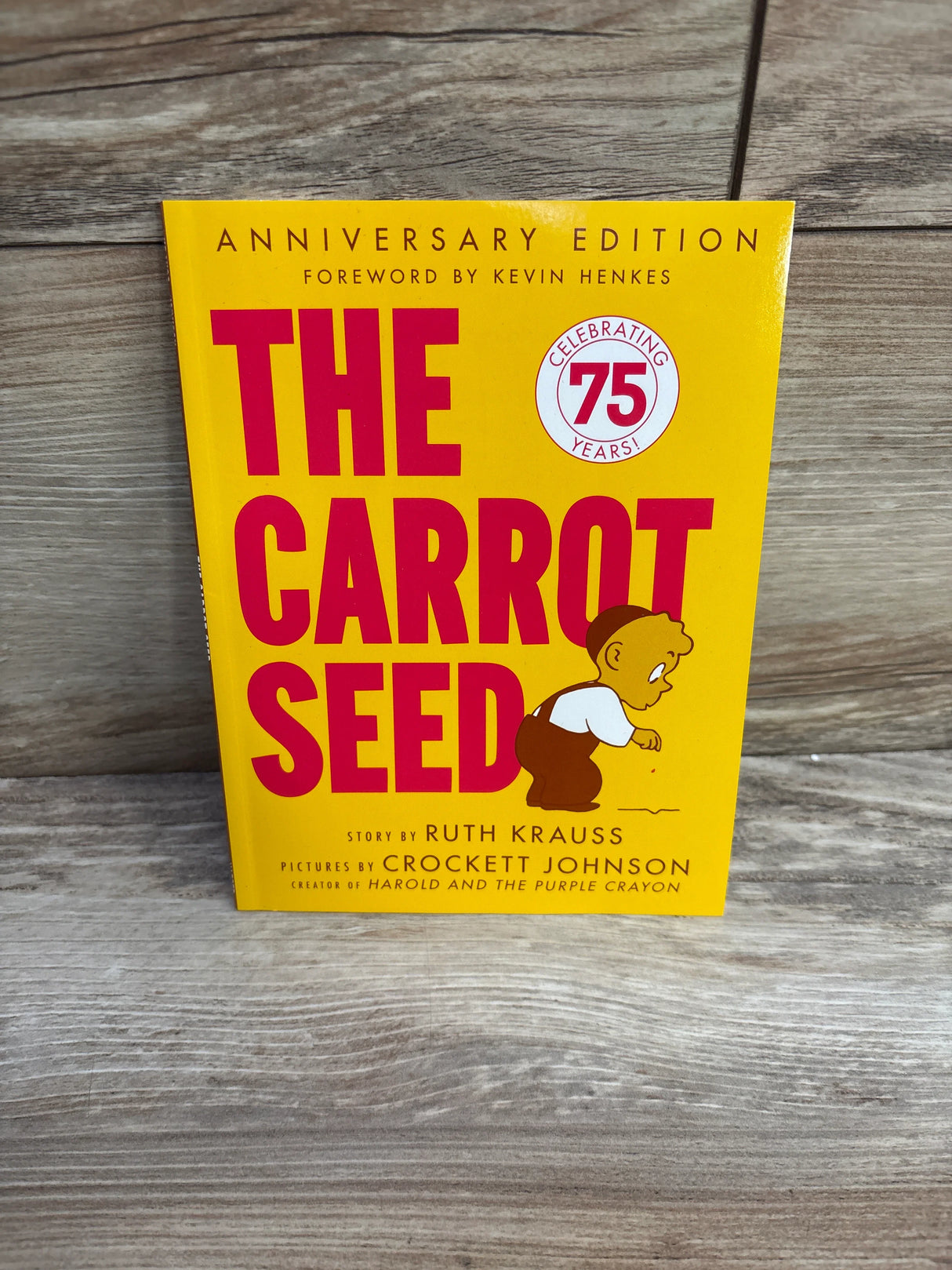 The Carrot Seed: 75th Anniversary Paperback Book - Me n Mommy To Be