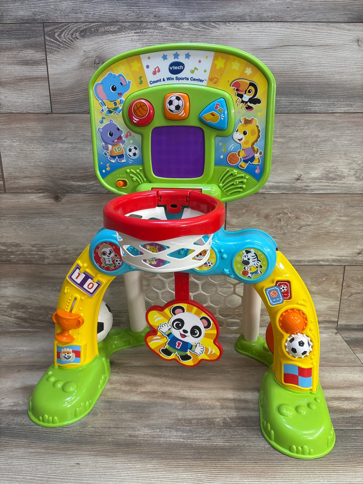 VTech Count & Win Sports Center with Basketball and Soccer Ball