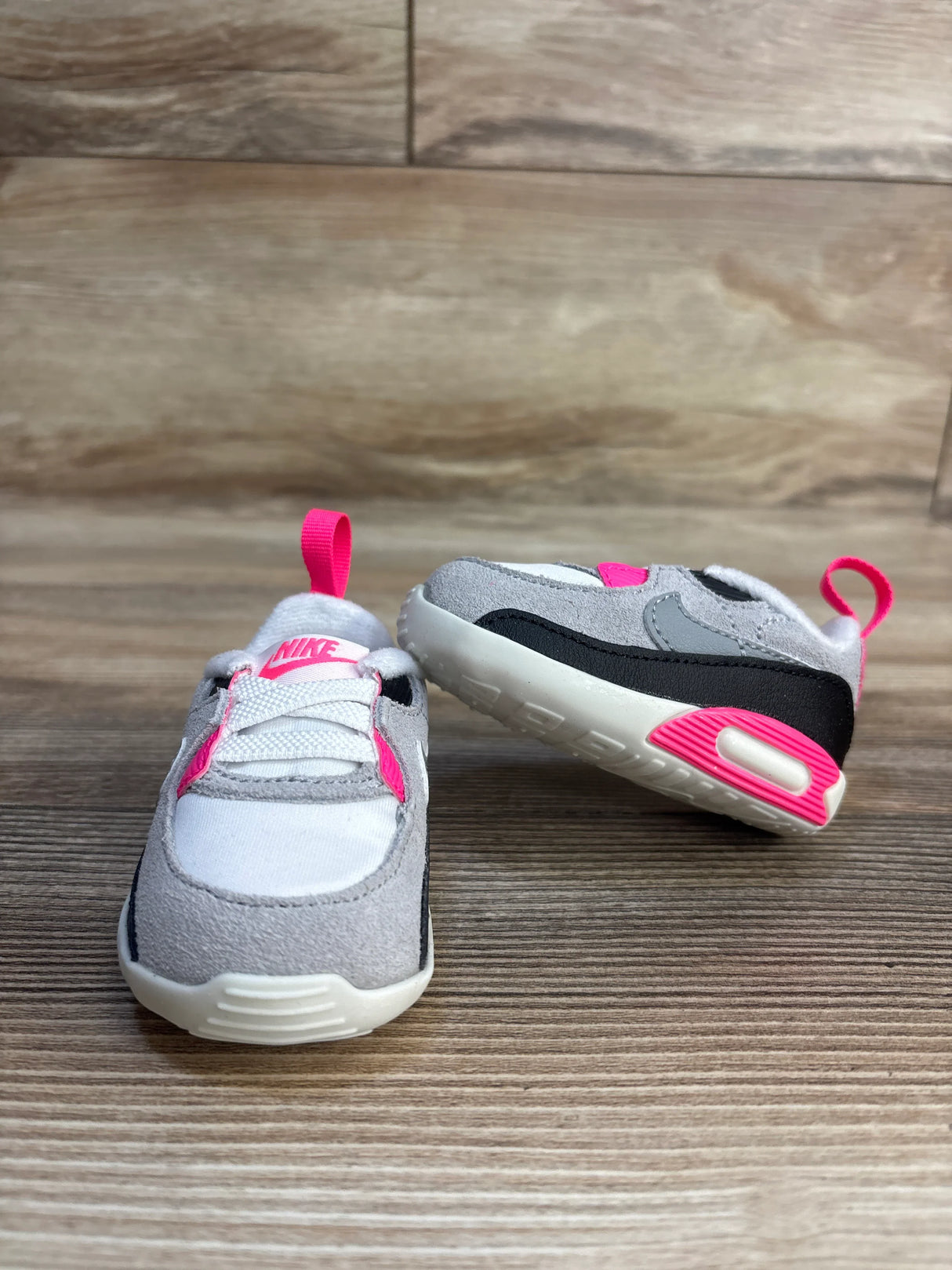 Nike Air Max 90 Crib 'Rose Pink' Sneakers sz 2c