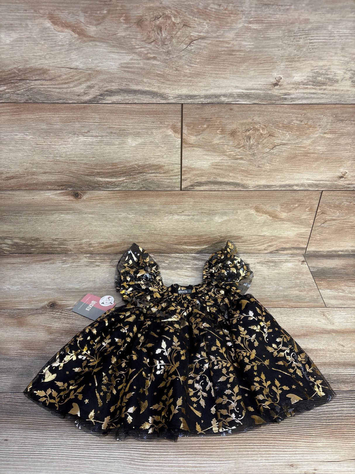 NEW Modern Moments x Wicked Wicked Witch Of The West Elphaba Dress Black sz 12m
