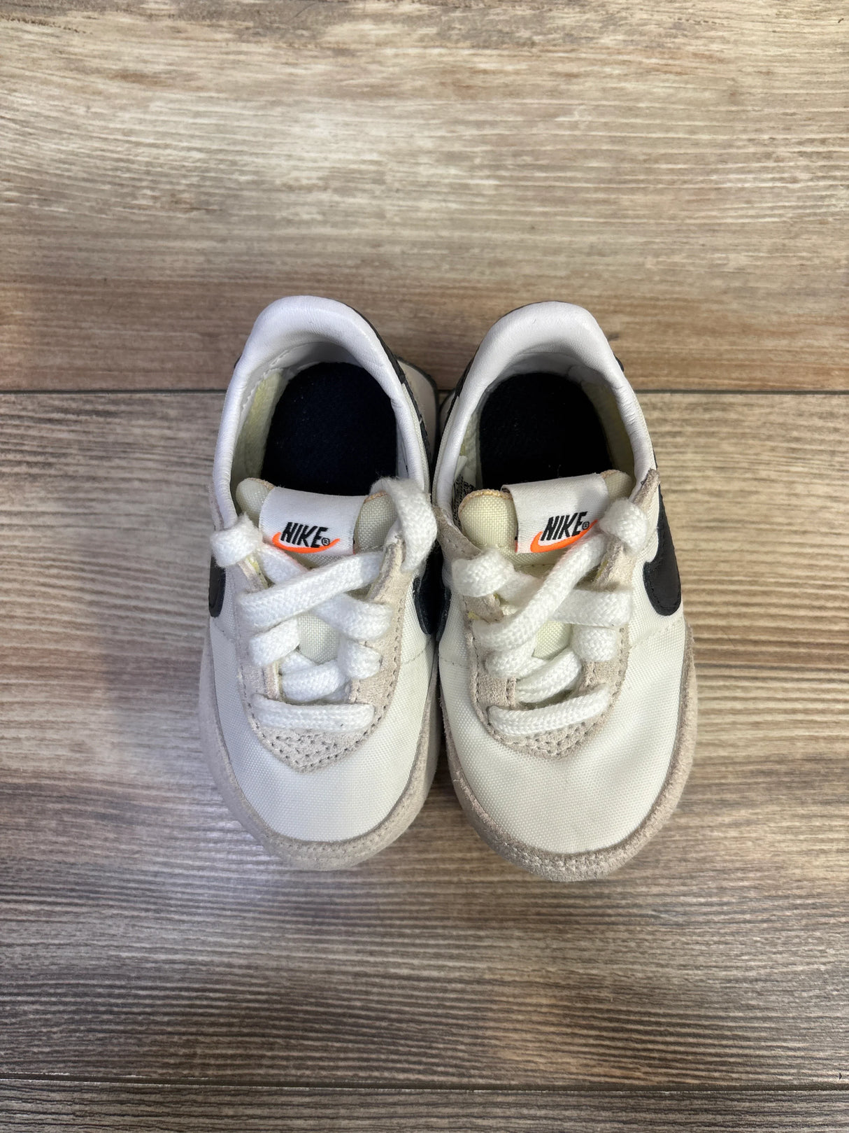 Nike Waffle Trainer 2 TD 'White Sail' Sneakers sz 3c