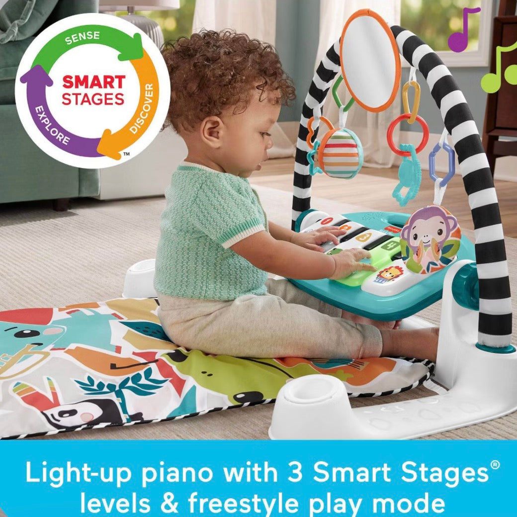 NEW Fisher Price Grow & Glow Kick & Play Piano Gym