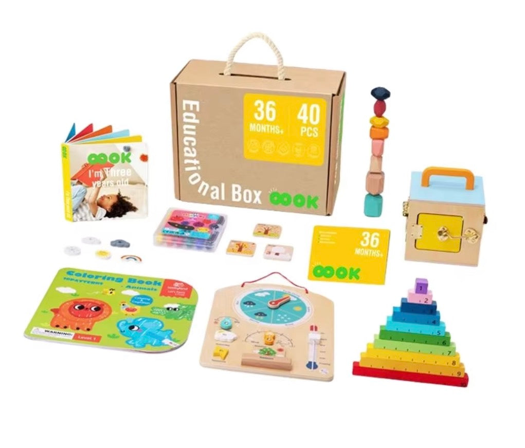 NEW TOOKYLAND Montessori Educational Box 36m+