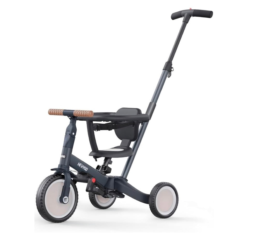 newyoo TR008 5 in 1 Toddler Tricycle with Push Handle