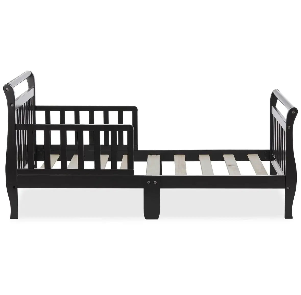 Dream On Me Classic Sleigh Toddler Bed Black
