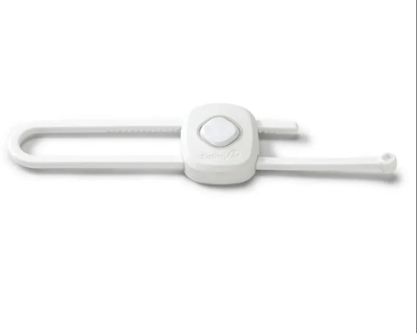 NEW Safety 1st Outsmart Slide Lock Four Pack, White - Me n Mommy To Be