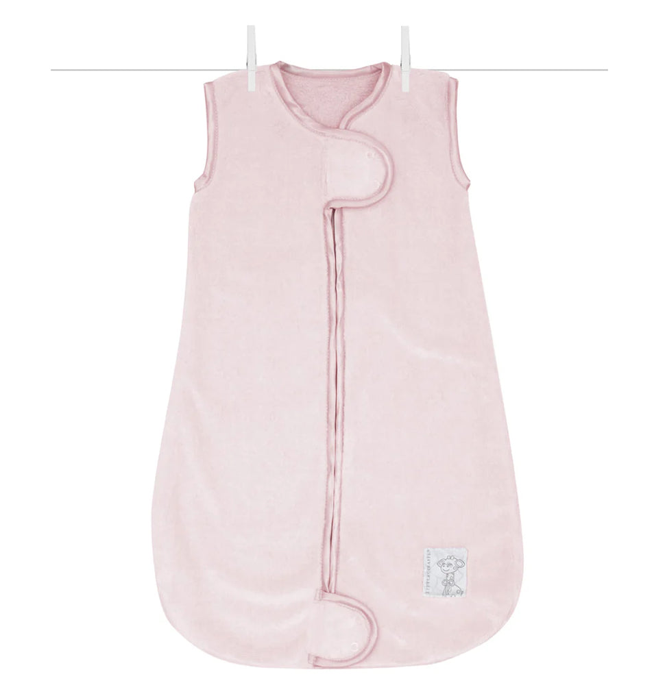 NEW Little Giraffe Powder Plush Dream Sack Pink sz 0-6m