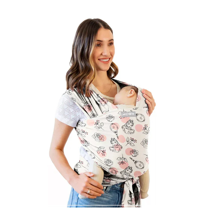 Moby x Disney's Belle Featherknit Baby Wrap 8-33lbs