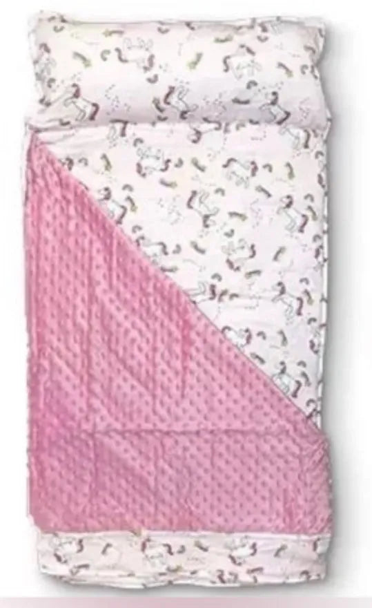NEW Huntington Home Unicorn Pink All In One Nap Mat - Me n Mommy To Be