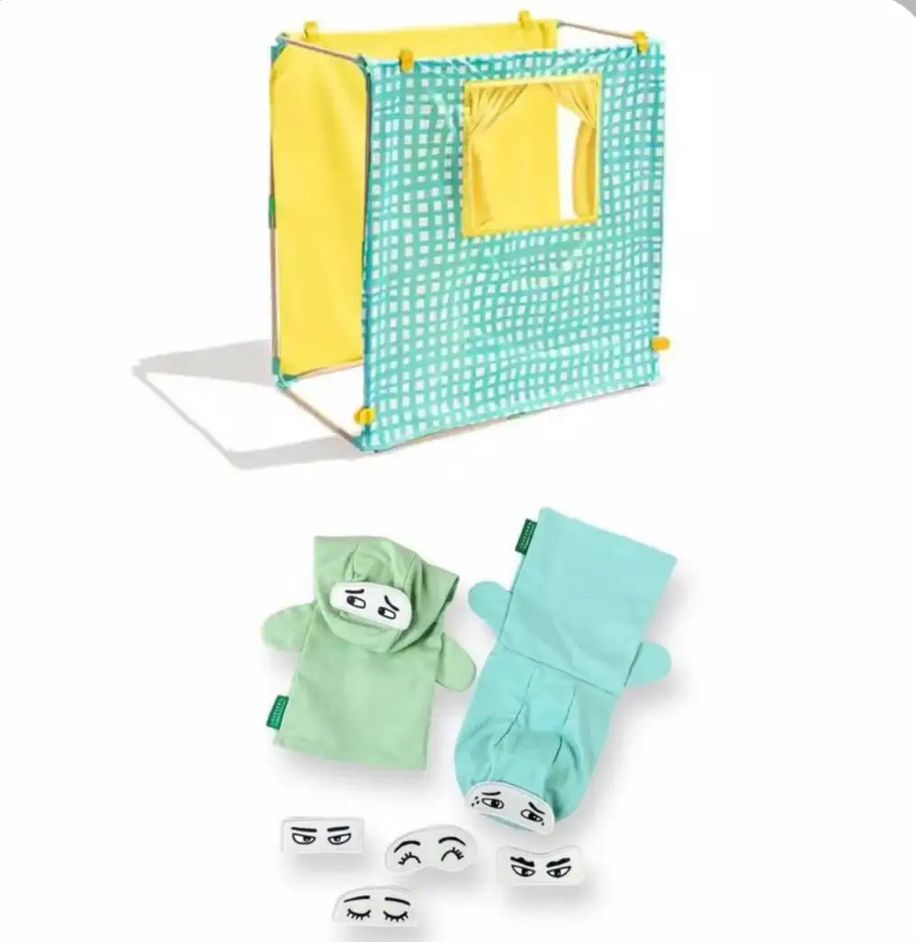 Lovevery Easy-Connect Fort & Puppet Theater Playset
