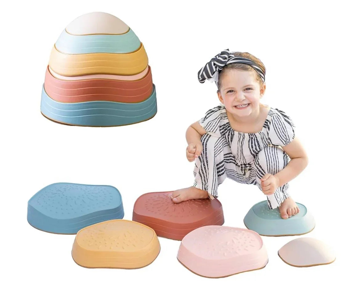 Capri & Camden Co. Balance Stepping Stones 6pc