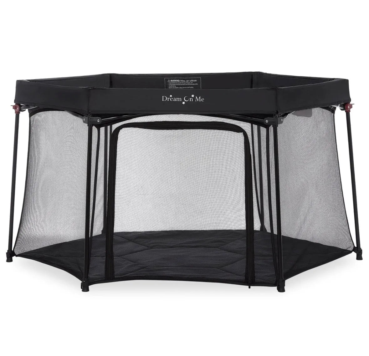 NEW Dream On Me Onyx 6-Panel Playpen in Black