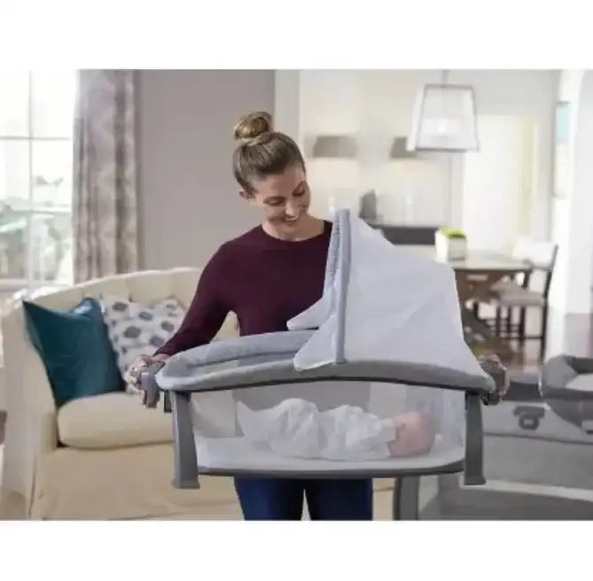 NEW Graco Pack 'N Play Quick Connect Portable Bassinet Playard in Alex - Me n Mommy To Be