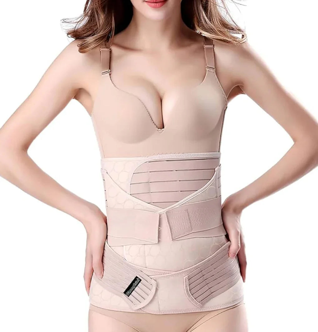 ChongErfei 3 in 1 Postpartum Support Beige One Size
