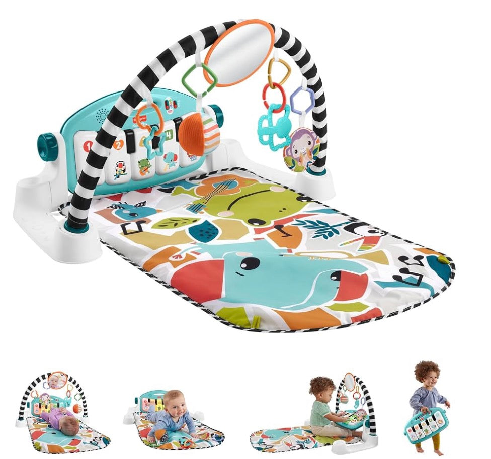 NEW Fisher Price Grow & Glow Kick & Play Piano Gym