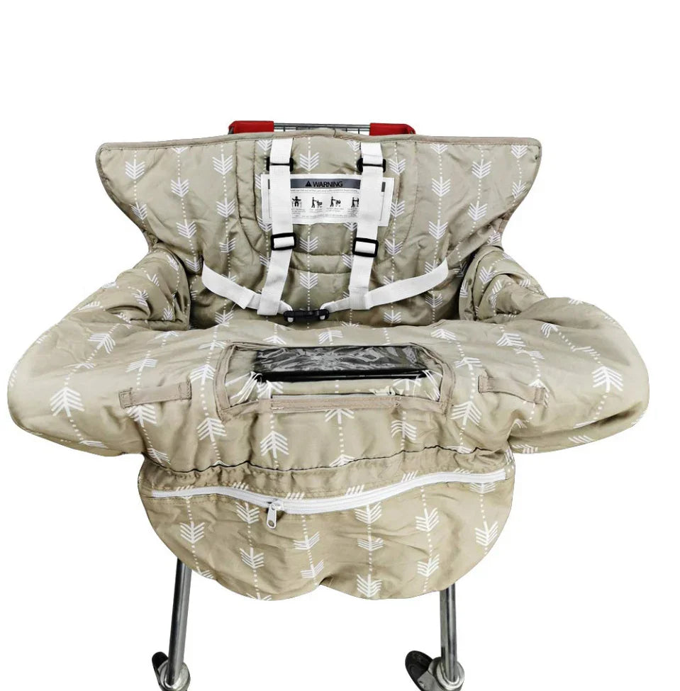 Shopping Cart & High Chair Cover - Arrow Print
