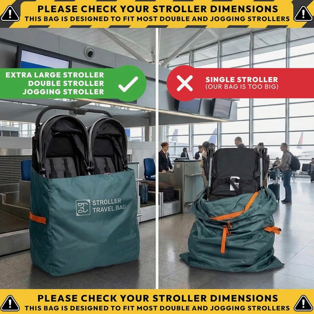 BC Extra Large Stroller Travel Bag
