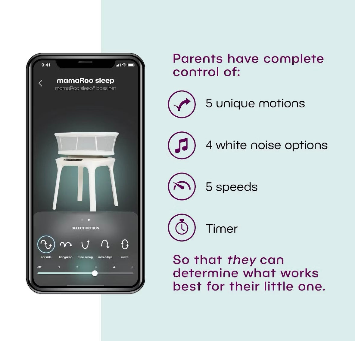 NEW 4moms MamaRoo Sleep Bassinet