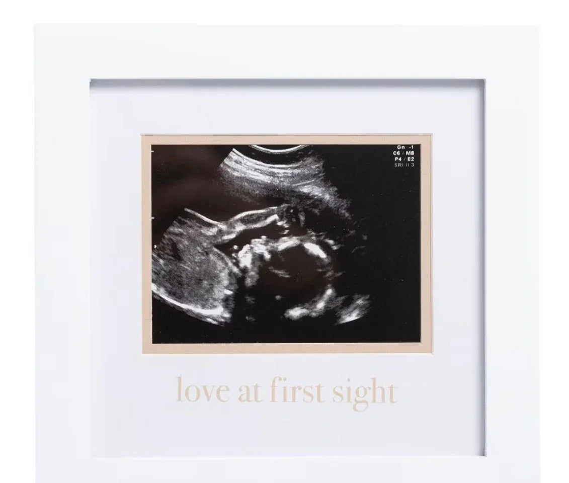 NEW Pearhead Love at First Sight Sonogram Picture Frame