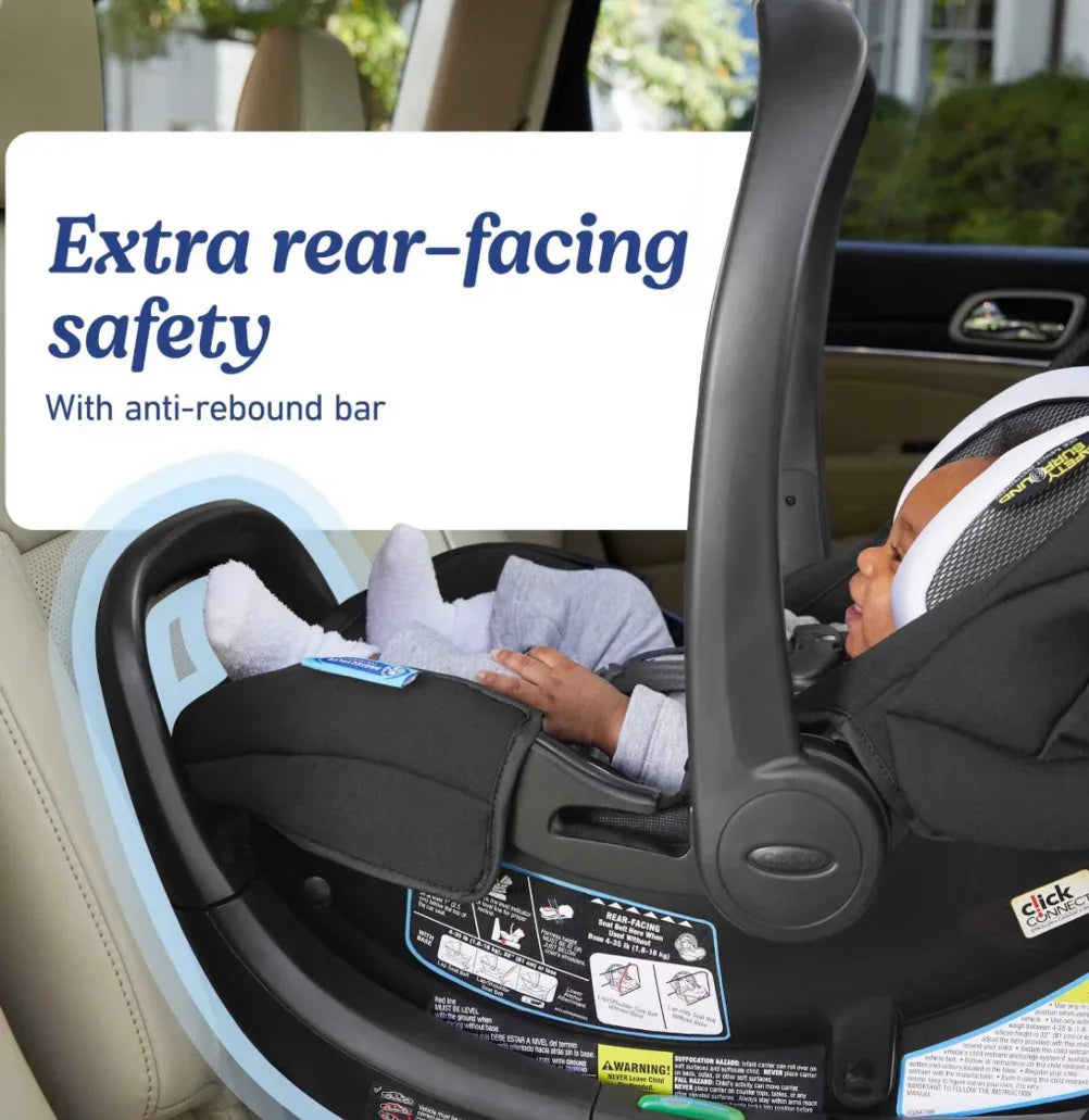 NEW Graco SnugRide SnugFit 35 DLX Infant Car Seat 4-30lbs
