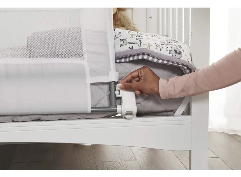 NEW Regalo Convertible Swing Down Crib Rail 43"Long - Me n Mommy To Be