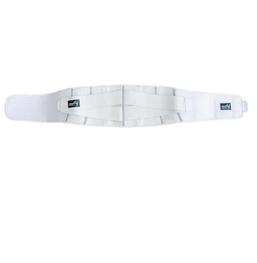 NEW Motif Pregnancy Back Brace White sz Medium