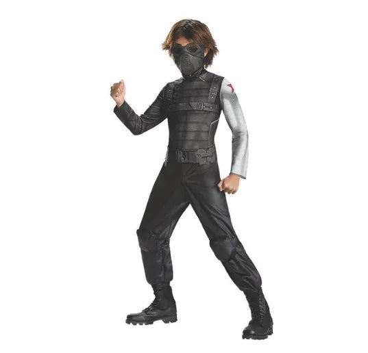 Marvel Winter Solider Costume Black sz 4-6 - Me n Mommy To Be