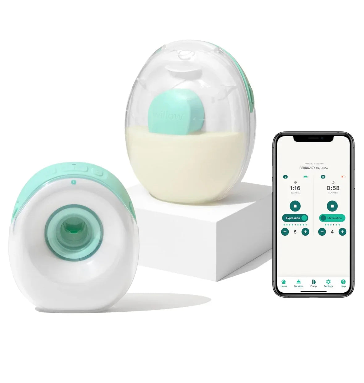 NEW Willow Go Wearable Breast Pump