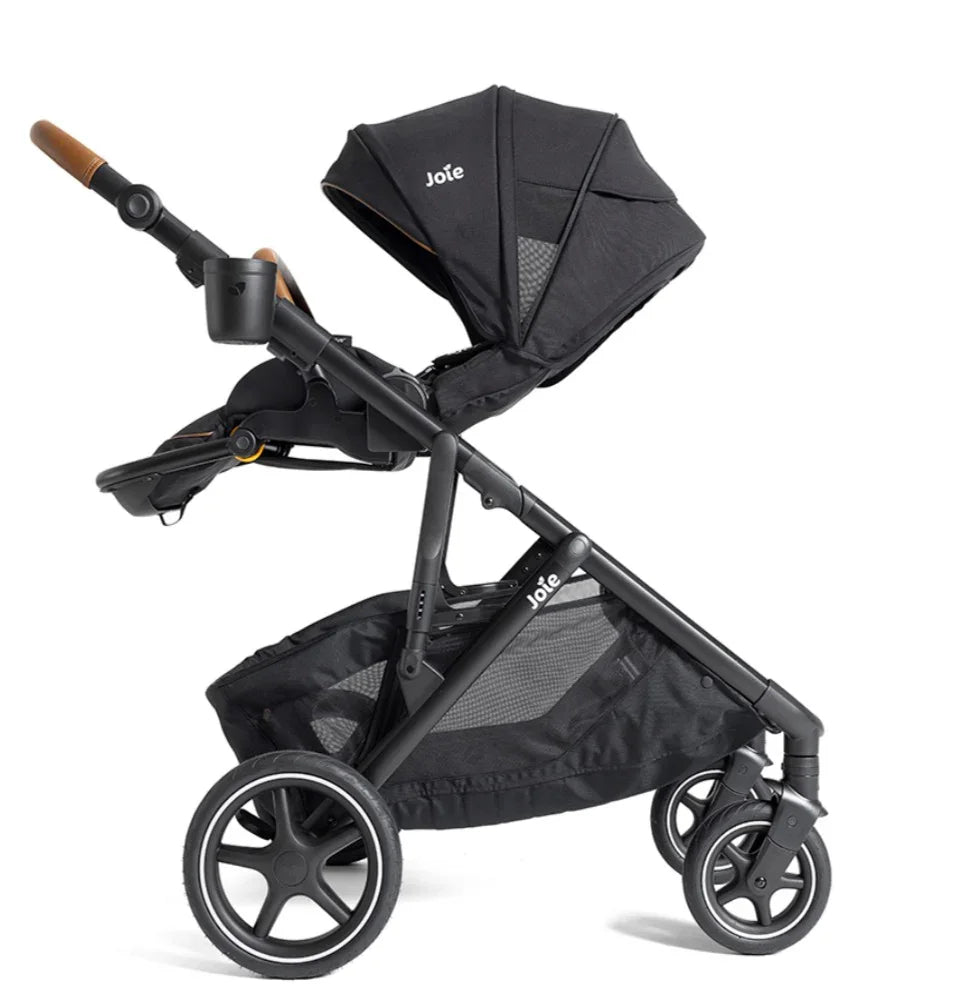 NEW Joie Chive Single to Double Stroller in Shale
