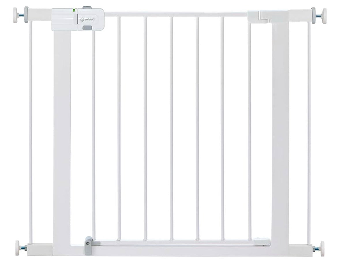 NEW Safety 1st Easy Install Walk Through Gate White 29''-38''