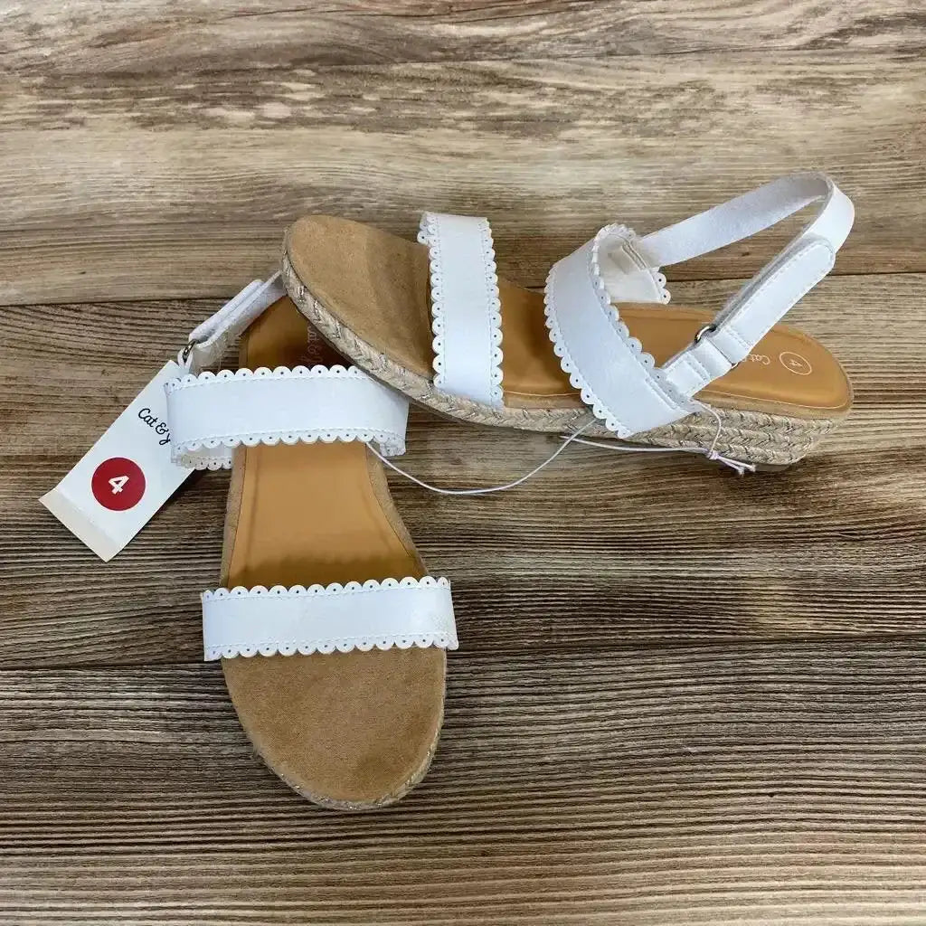 NEW Cat & Jack Girls' Chessie Espadrille Sandals sz 4Y - Me 'n Mommy To Be