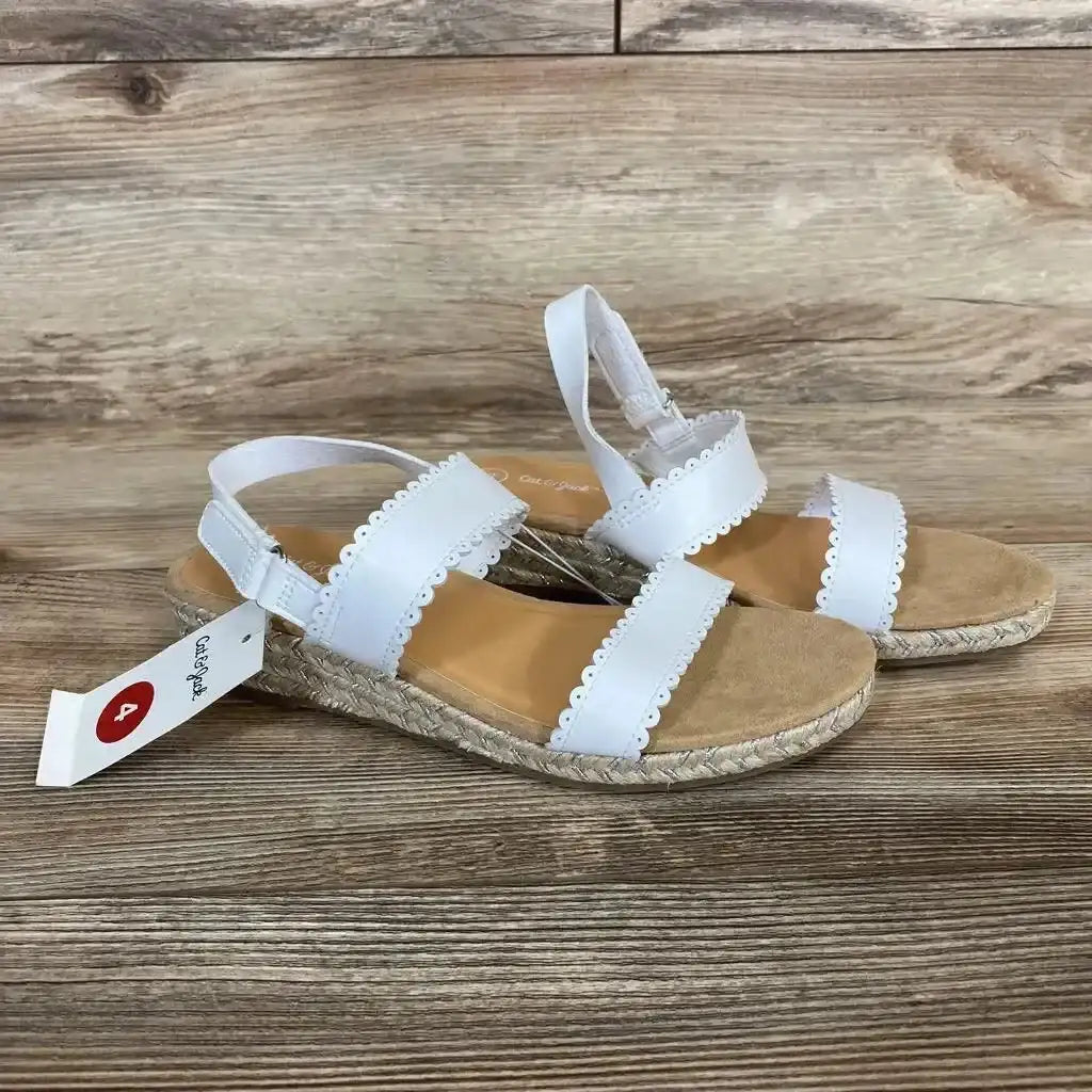NEW Cat & Jack Girls' Chessie Espadrille Sandals sz 4Y - Me 'n Mommy To Be