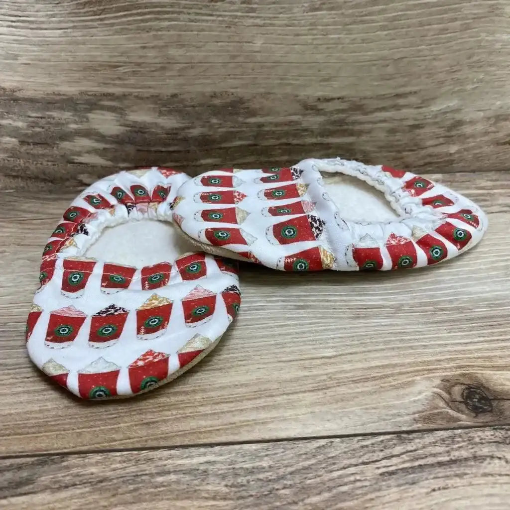 Sahnda Marie Kids Starbucks Soft Moccasins NEW sz 18-24m - Me 'n Mommy To Be
