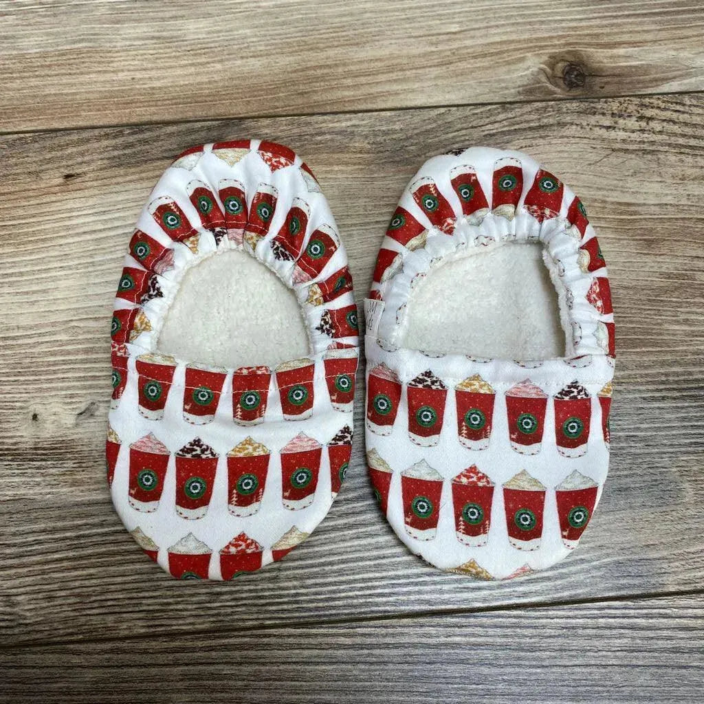 Sahnda Marie Kids Starbucks Soft Moccasins NEW sz 18-24m - Me 'n Mommy To Be