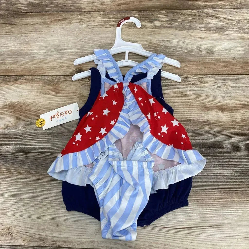 NEW Cat & Jack 3pc Born To Sparkle Romper Set sz 3-6m - Me 'n Mommy To Be