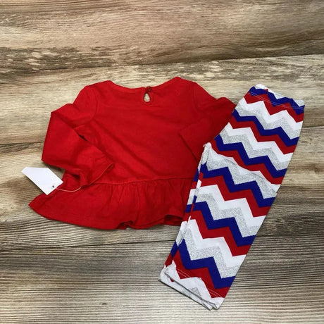 NEW 2pc Peplum Shirt & Leggings - Me 'n Mommy To Be