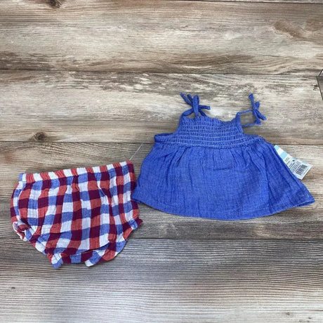 NEW Cat & Jack 2pc Smocked Top & Bloomers sz 3-6m - Me 'n Mommy To Be