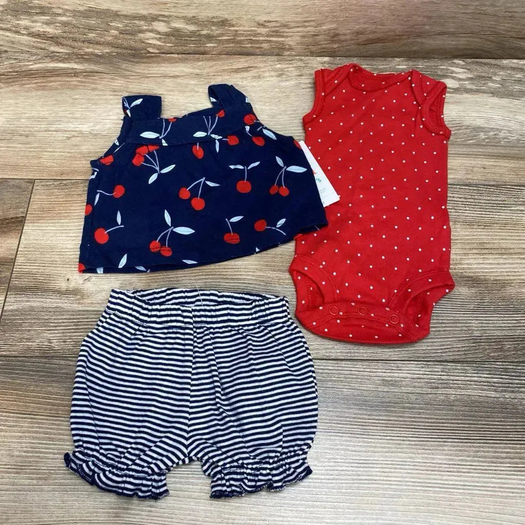 NEW Just One You 3pc Polka Dot Bodysuit Set sz NB - Me 'n Mommy To Be