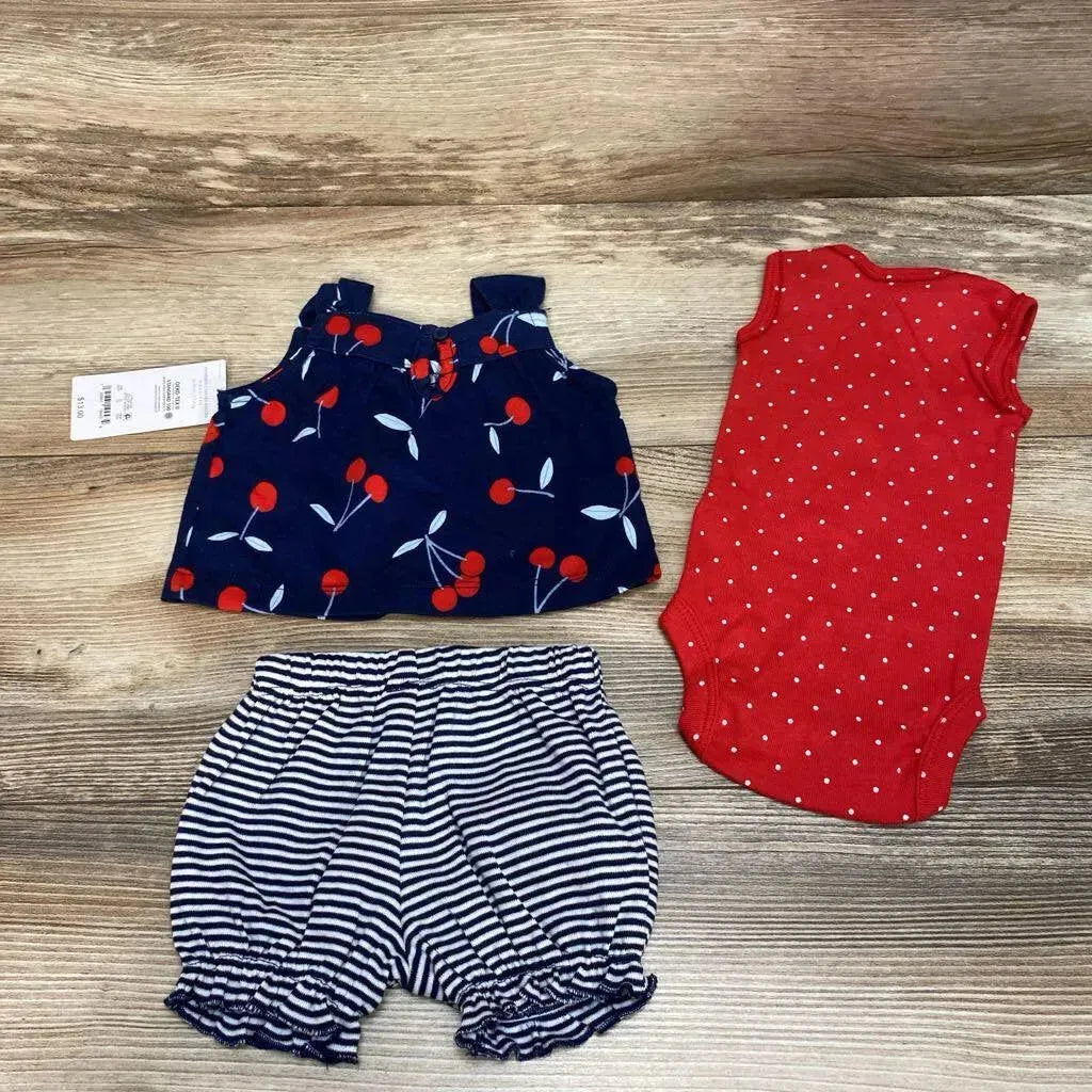 NEW Just One You 3pc Polka Dot Bodysuit Set sz NB - Me 'n Mommy To Be