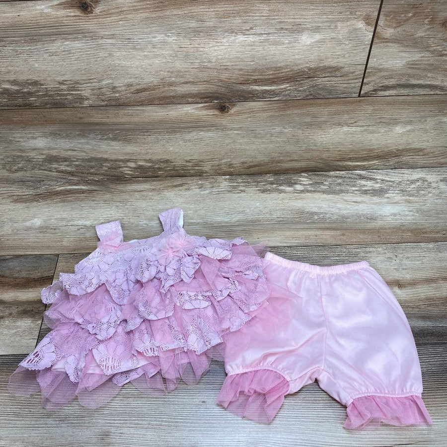 Isobella & Chloe 2pc Lace Ruffle Top & Pants Set sz 18m - Me 'n Mommy To Be