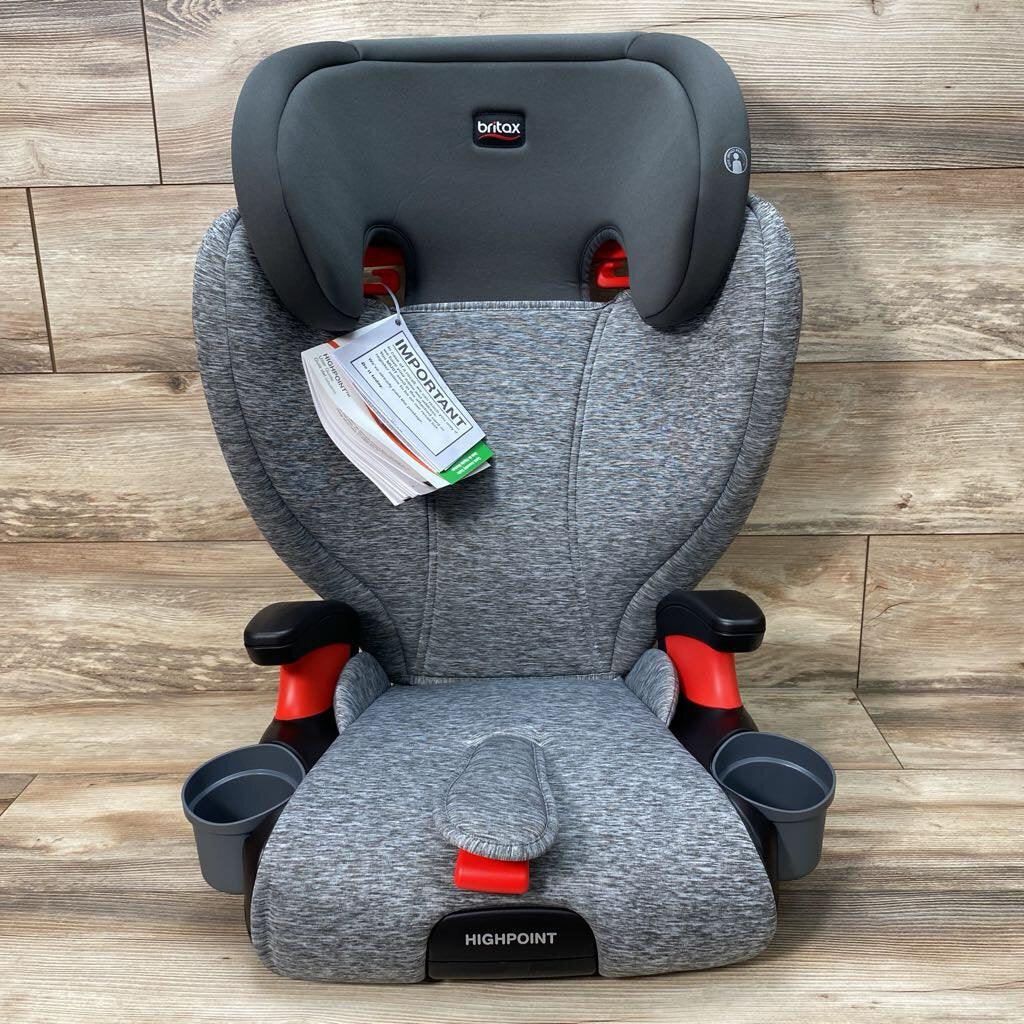 NEW Britax Highpoint 2-Stage Belt-Positioning Backless Booster Car Seat in Asher - Me 'n Mommy To Be