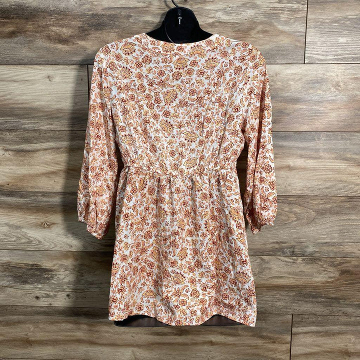 Isabel Maternity Floral Print 3/4 Sleeve Blouse sz Medium - Me 'n Mommy To Be