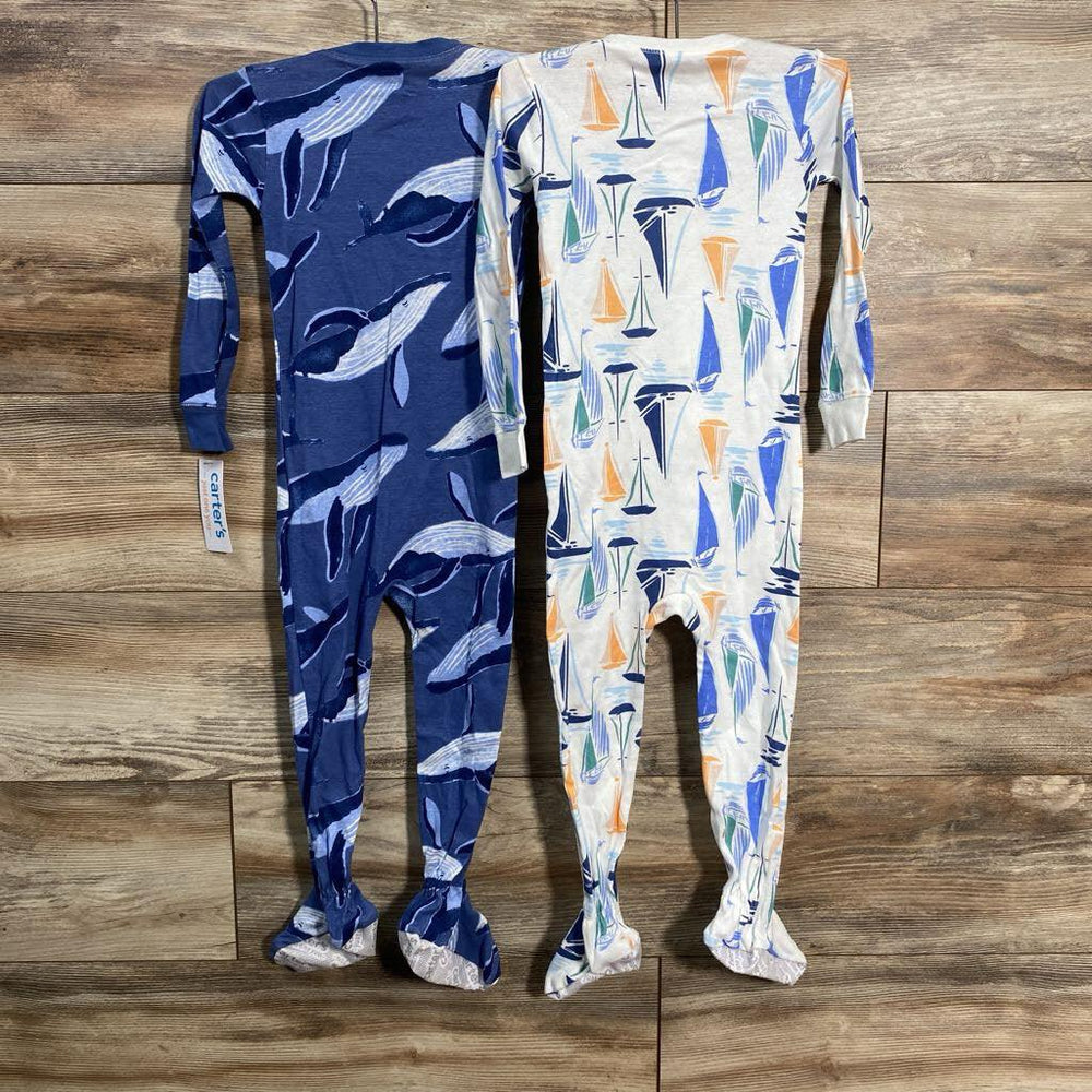 NEW Just One You 2Pk Whale Sleepers sz 3T - Me 'n Mommy To Be