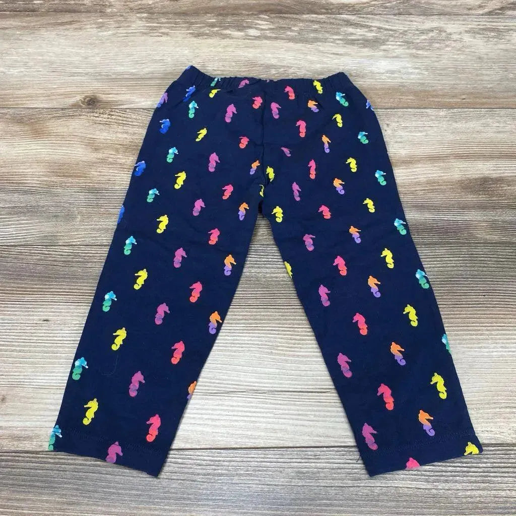 NEW Baby Gap Seahorse Print Crop Leggings sz 4-5T - Me 'n Mommy To Be
