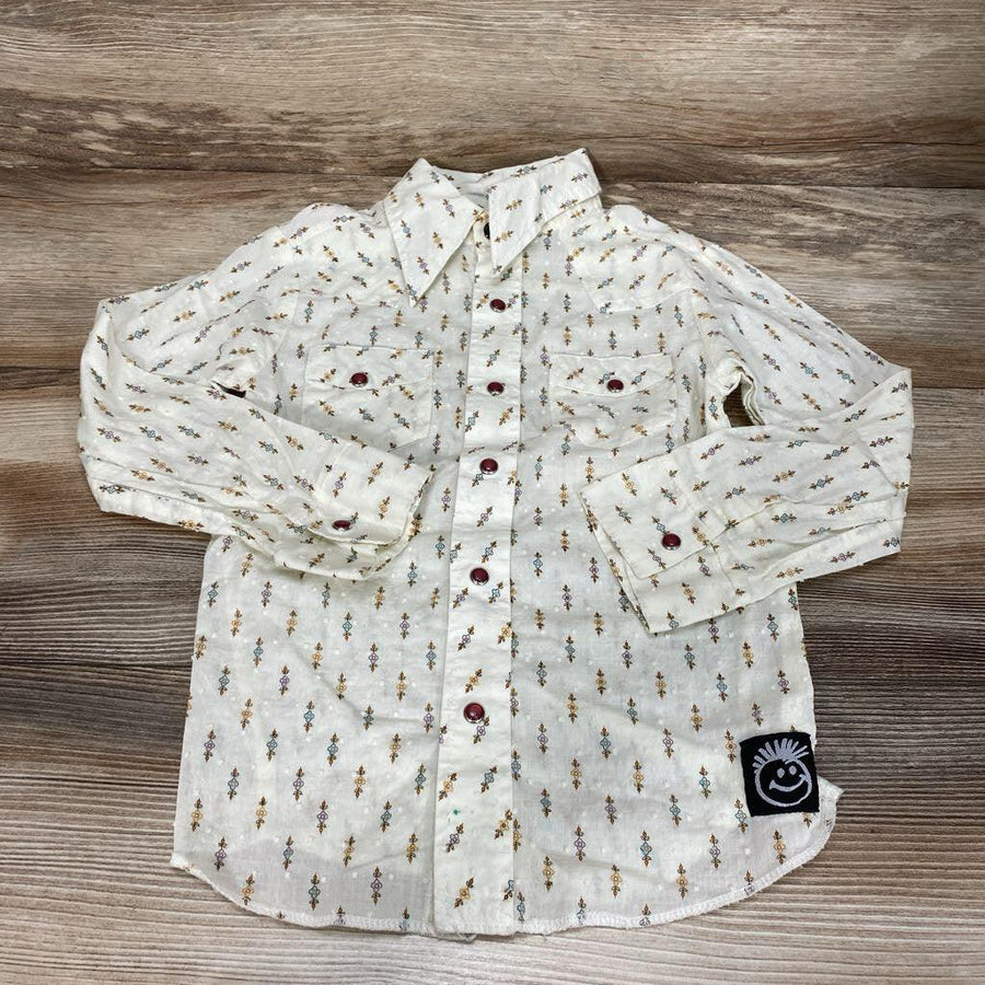 Knuckleheads Pearl Snap Western Shirt sz 5/6 - Me 'n Mommy To Be