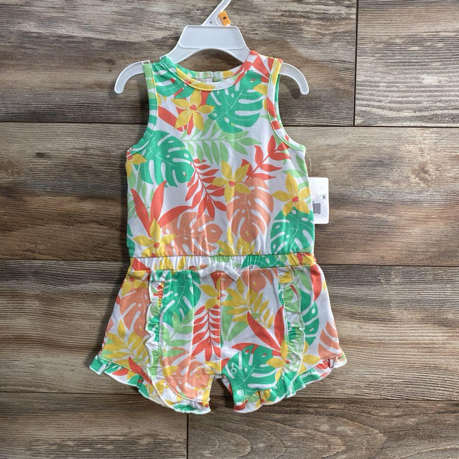NEW Little Me Tropical Floral Romper sz 12m - Me 'n Mommy To Be