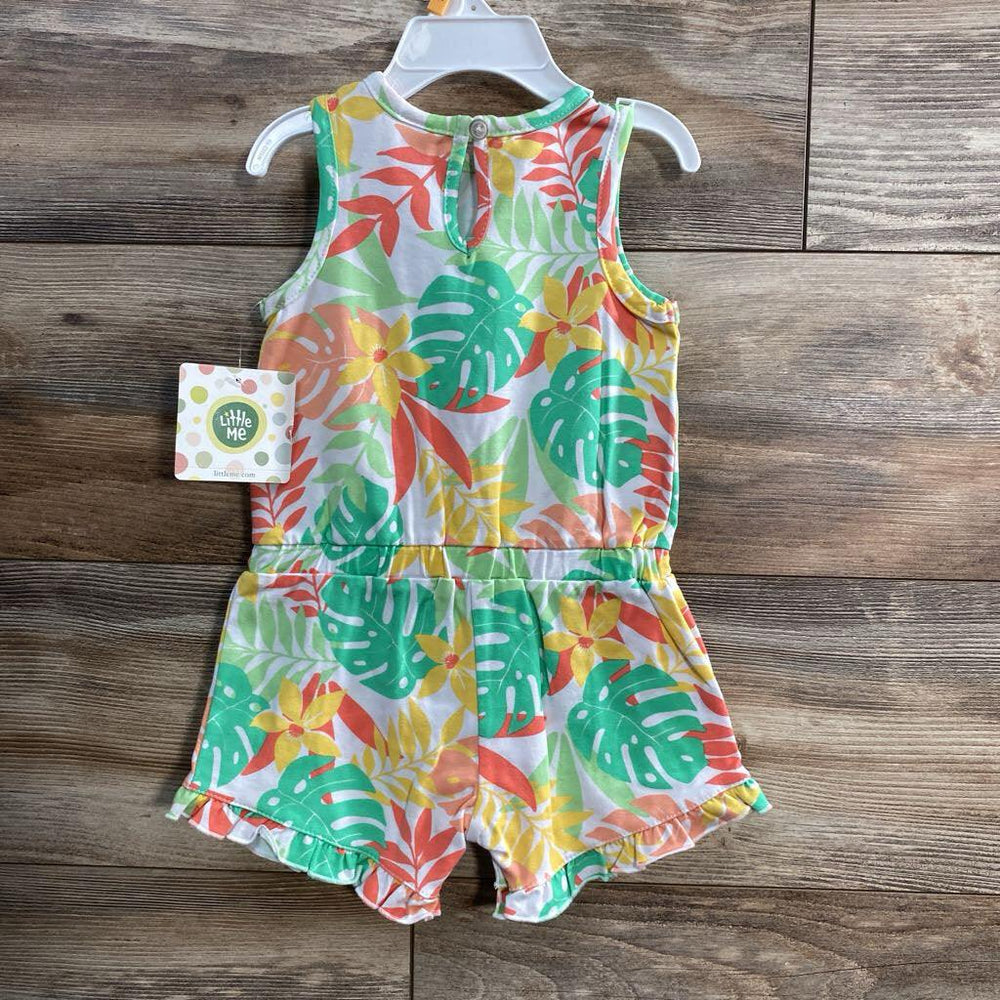 NEW Little Me Tropical Floral Romper sz 12m - Me 'n Mommy To Be