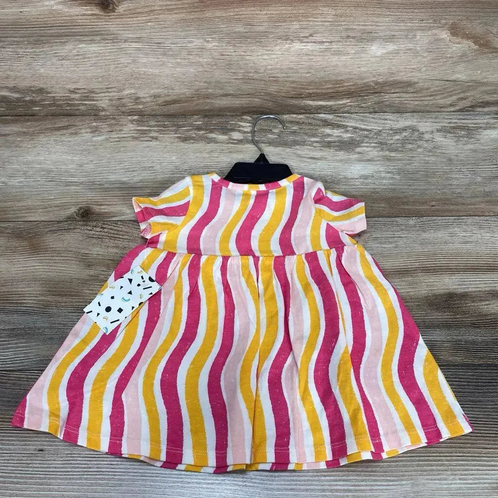 NEW Harper Canyon Henley Striped Dress sz 3m - Me 'n Mommy To Be