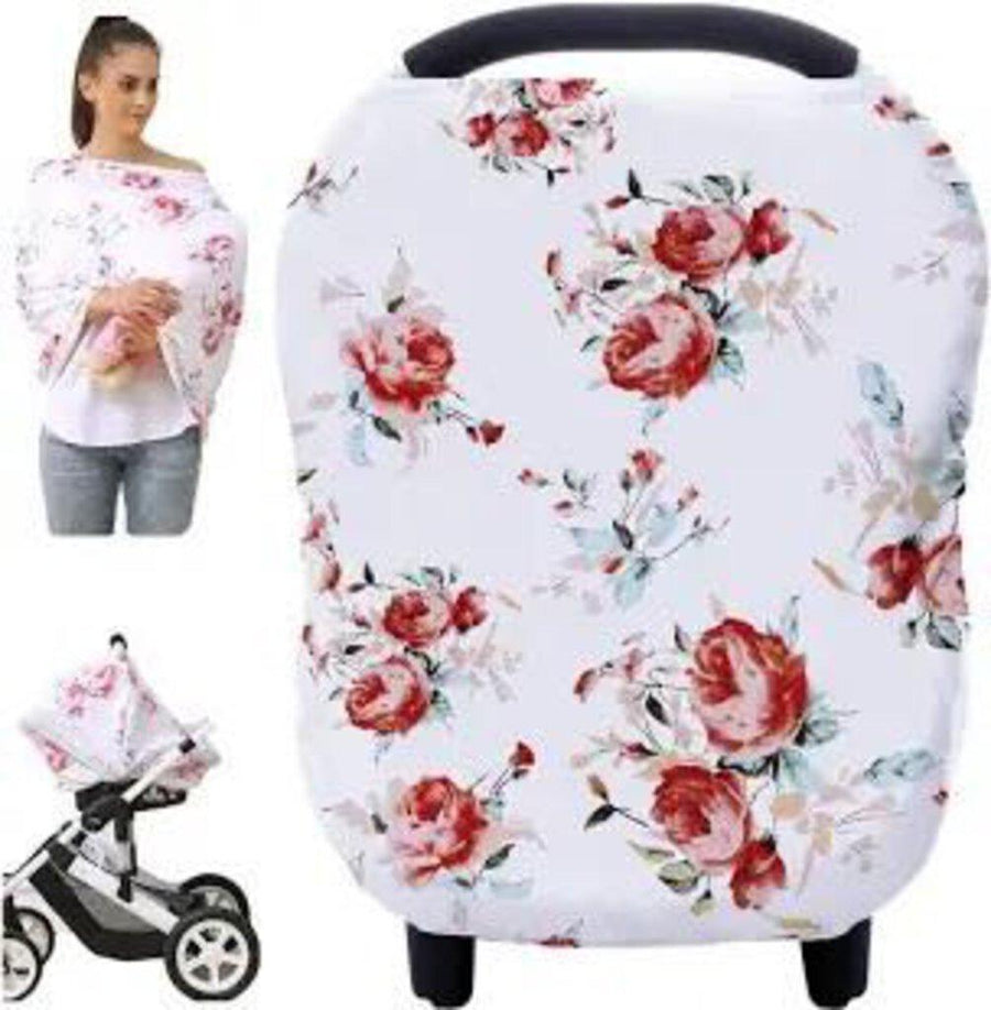 Hicoco Nursing Cover Floral Print - Me 'n Mommy To Be
