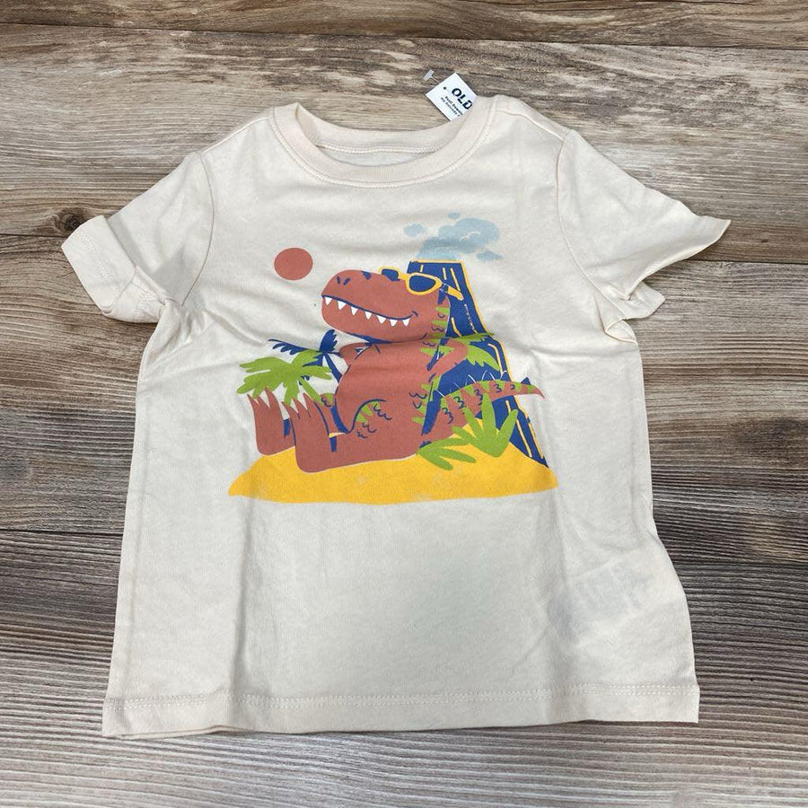 NEW Old Navy Lounging T-Rex Graphic T-Shirt sz 3T - Me 'n Mommy To Be